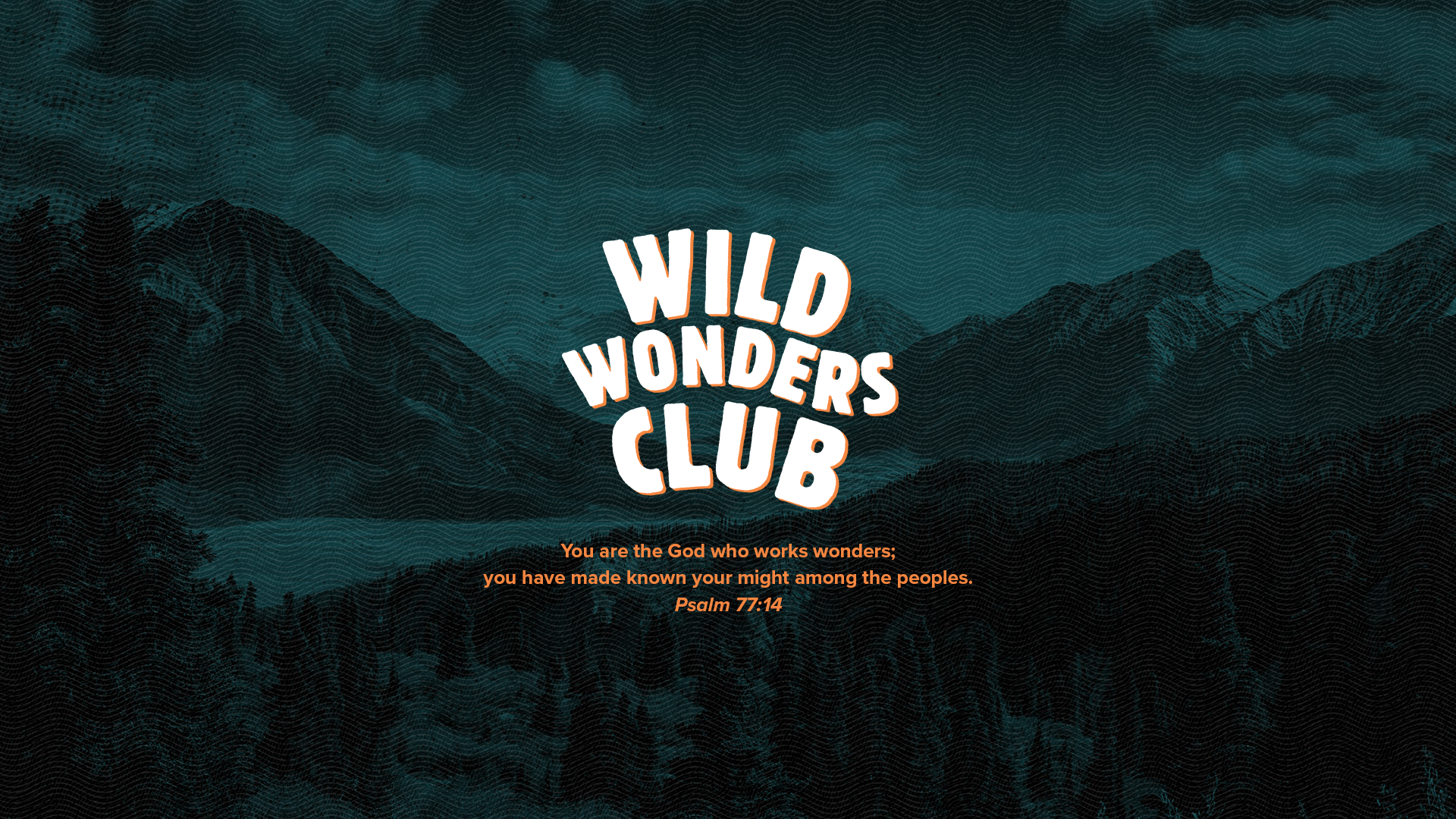WildWonders Site Header Verse